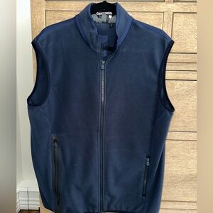 Greyson Senesqua Fleece Vest Navy (Maltese)